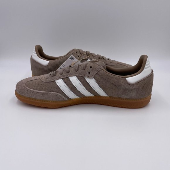 adidas Samba OG Chalky Brown / White Mens Shoes - Picture 2 of 7
